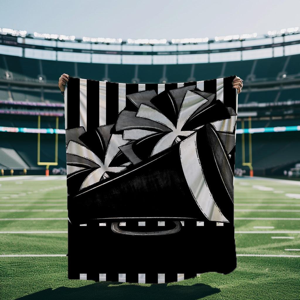 Megaphone And Poms Blanket
