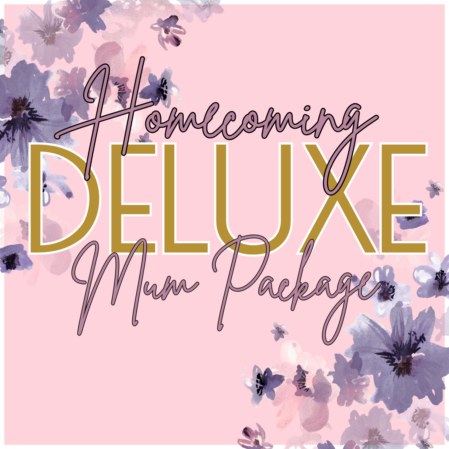 Deluxe Homecoming Mum Package