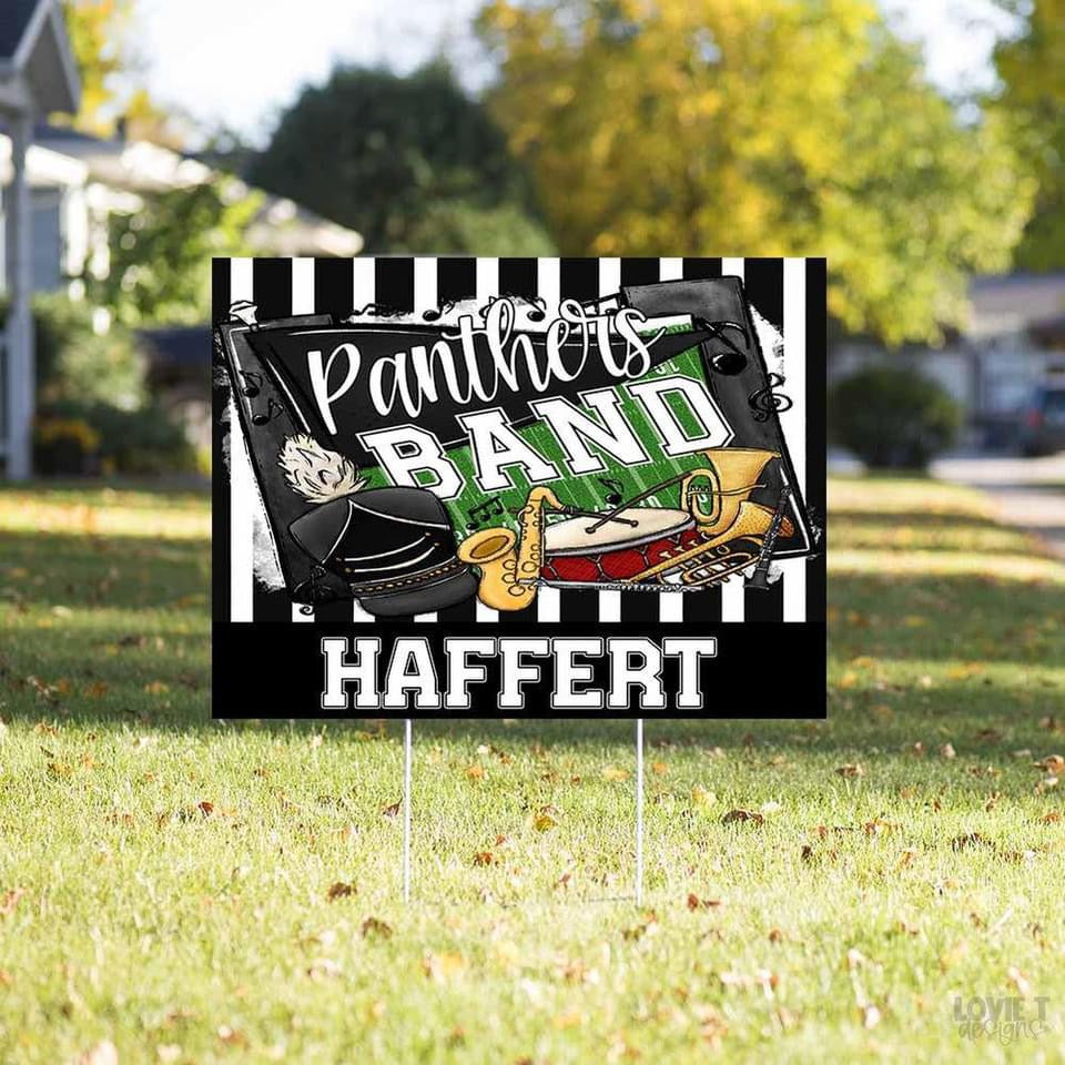 Band Yard Signs