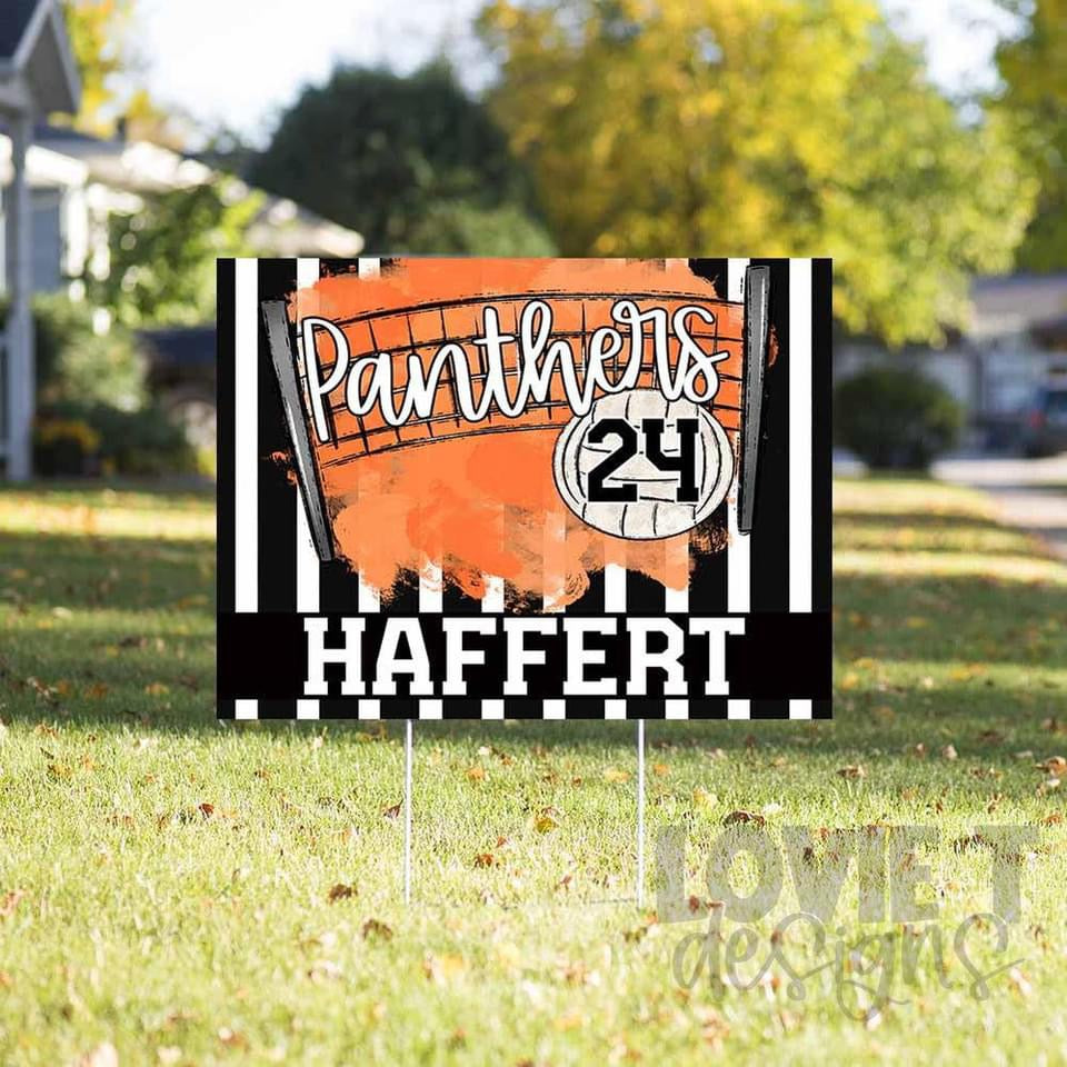Volleyball Yard Signs