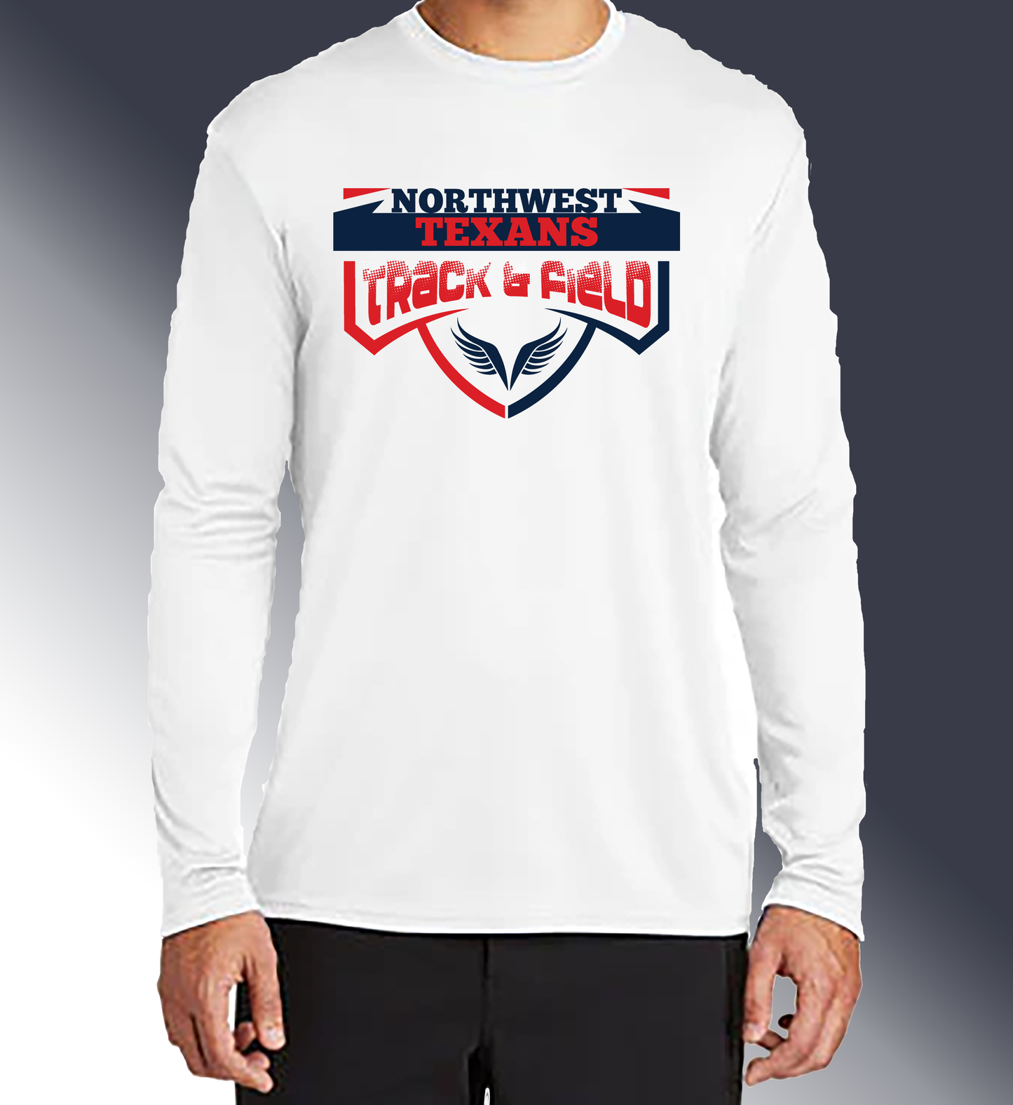 Performance Line Long Sleeve Fade T-Shirt