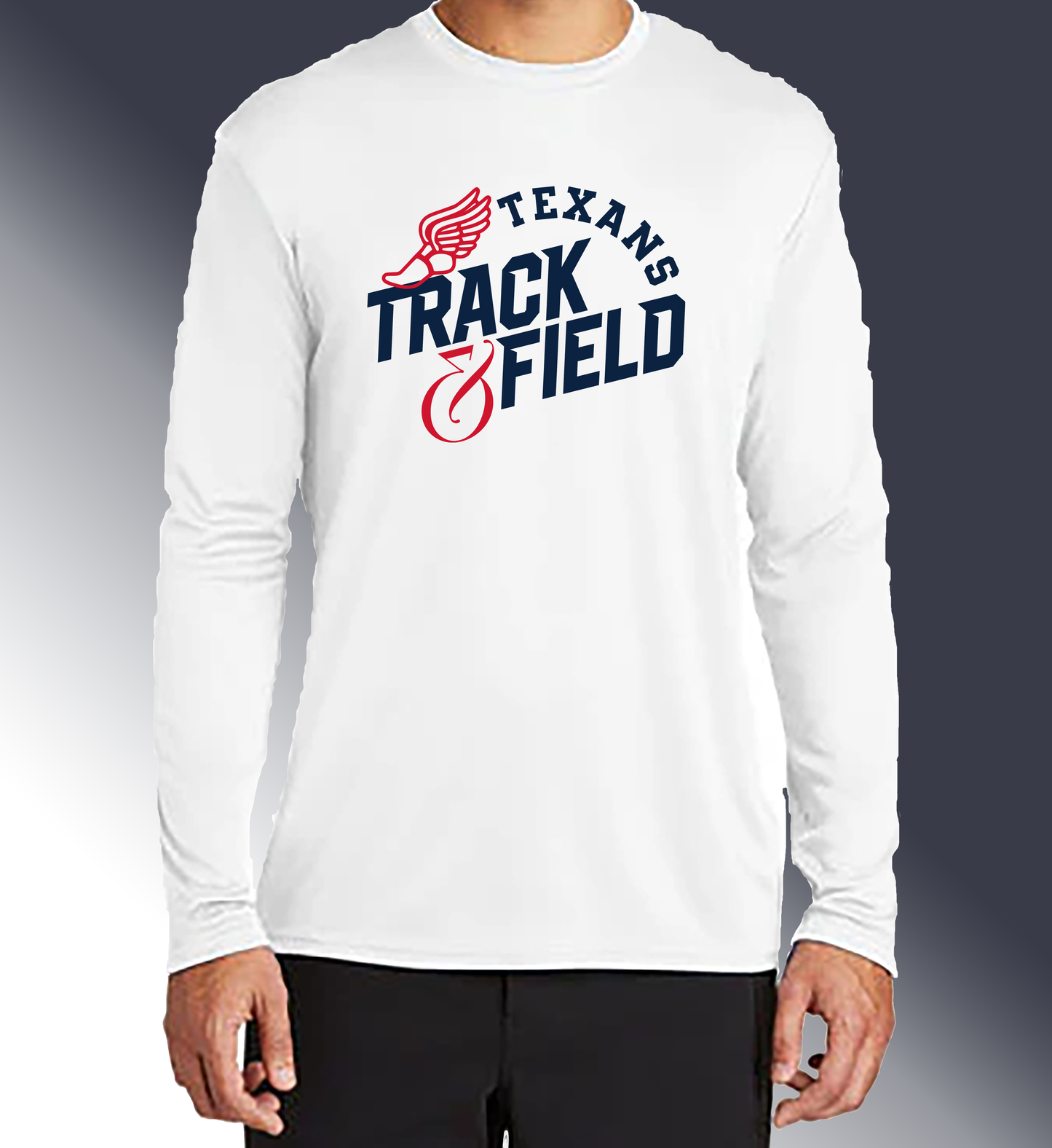 Performance Line Long Sleeve T-Shirt Texans Arch