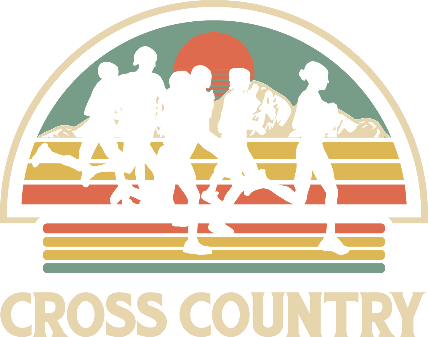 Northwest Texans Cross Country – Vintage Run A4 Performance Tee