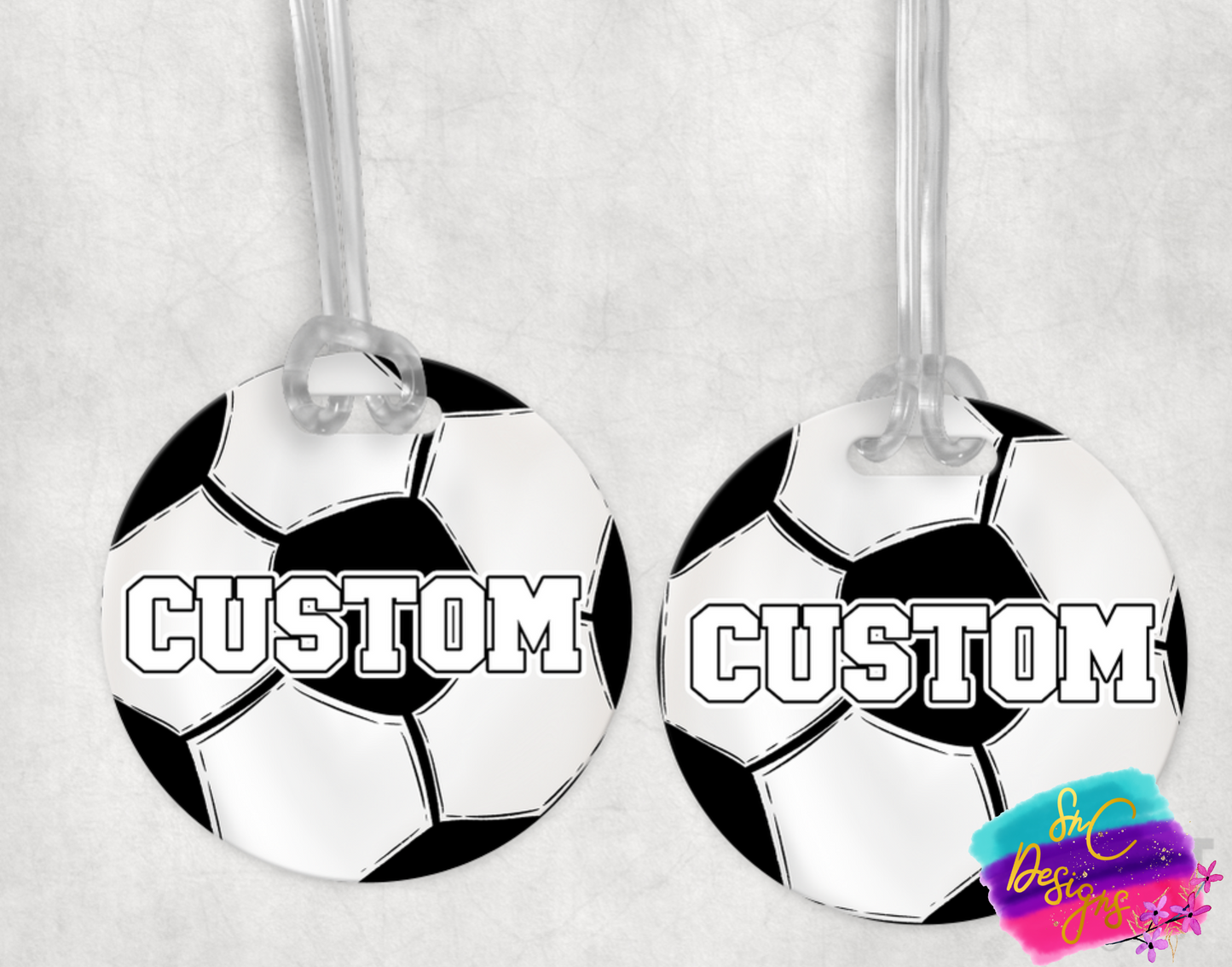Soccer Bag Tags