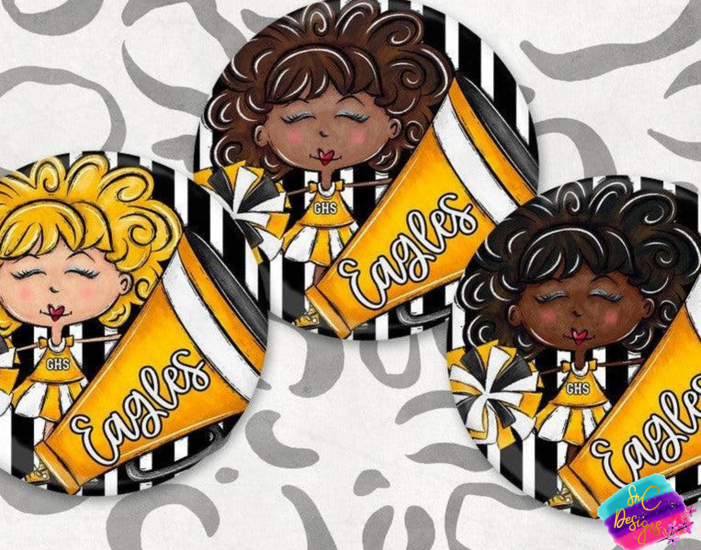 Cheer Bag Tags
