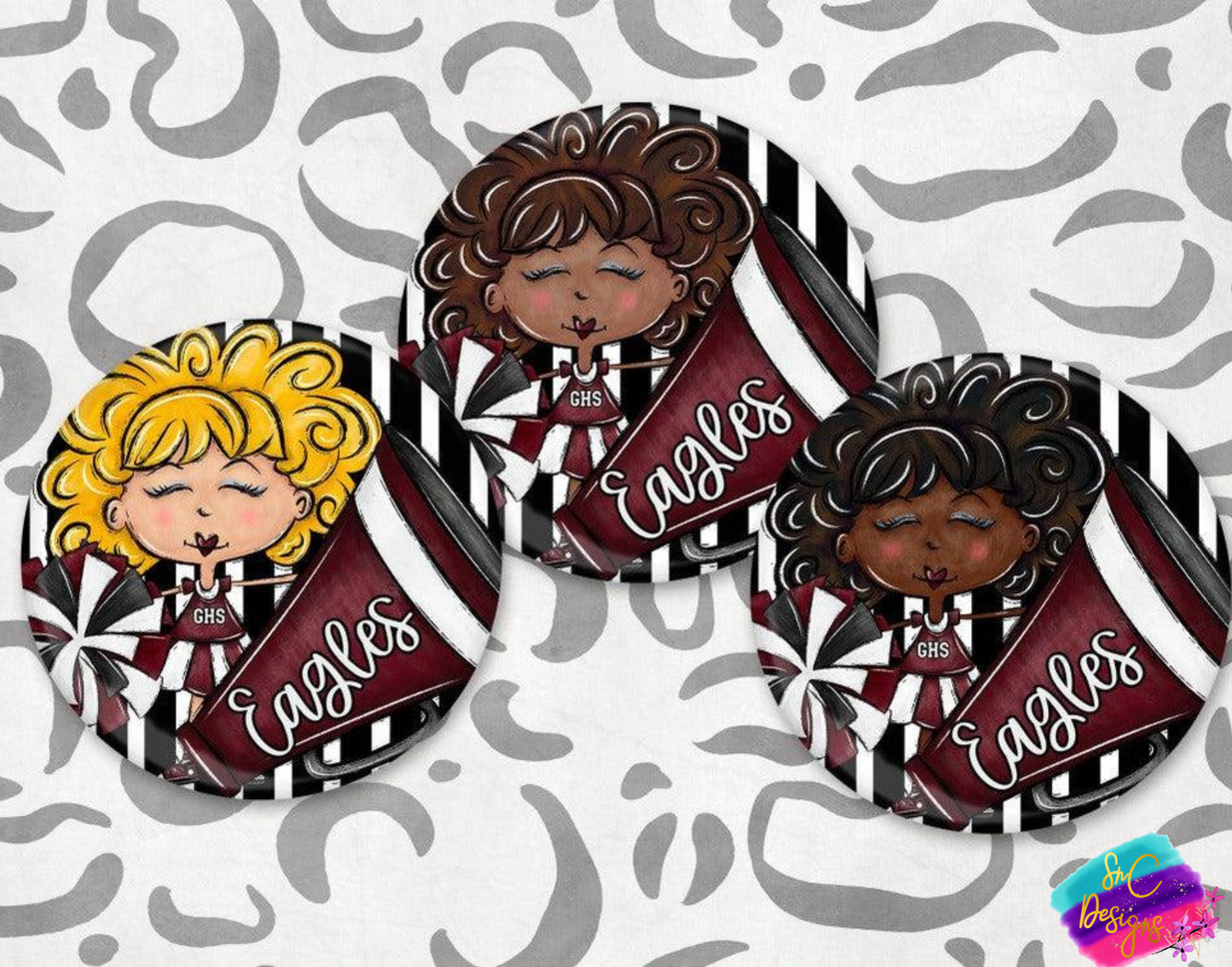Cheer Bag Tags