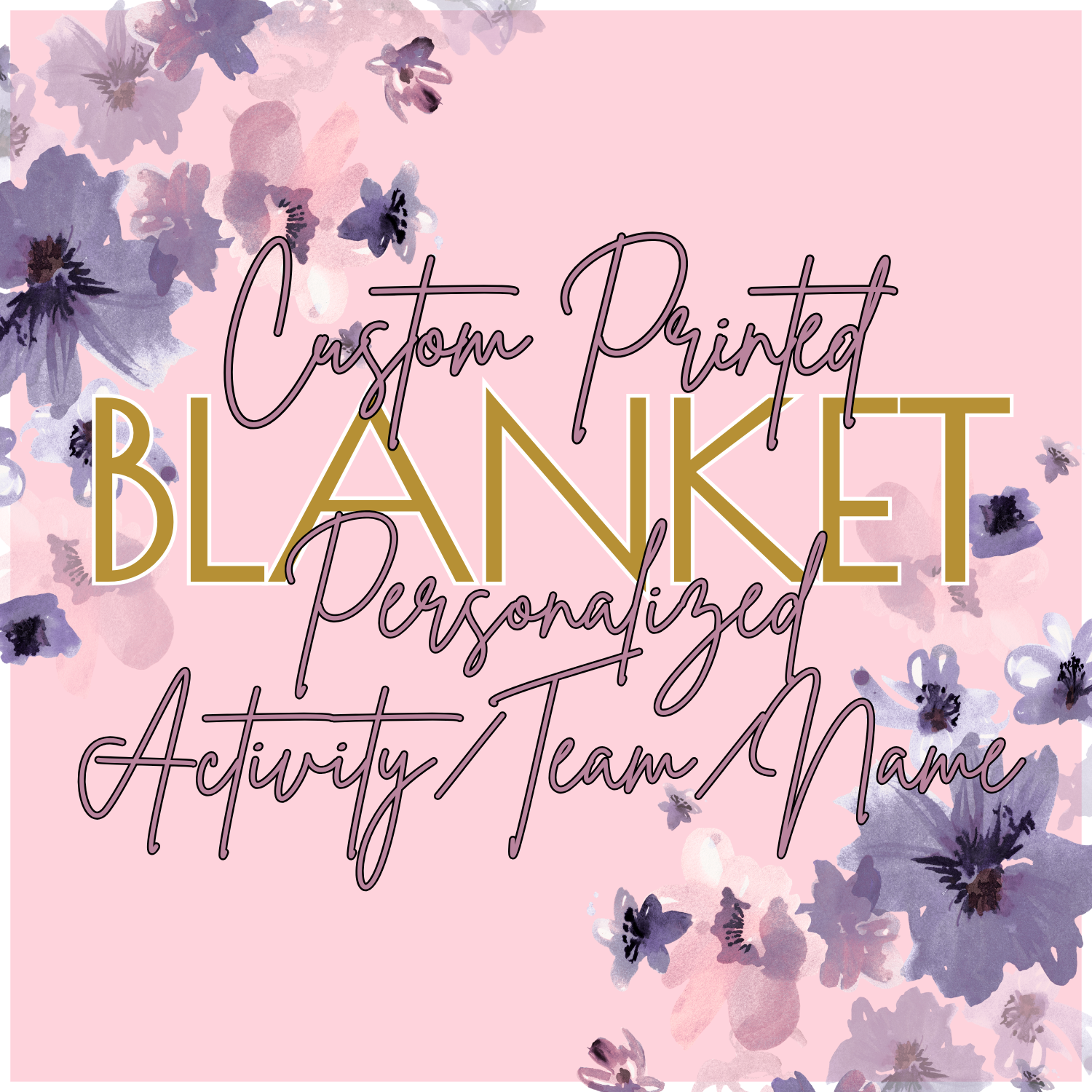 Personalized Custom Spirit Blanket