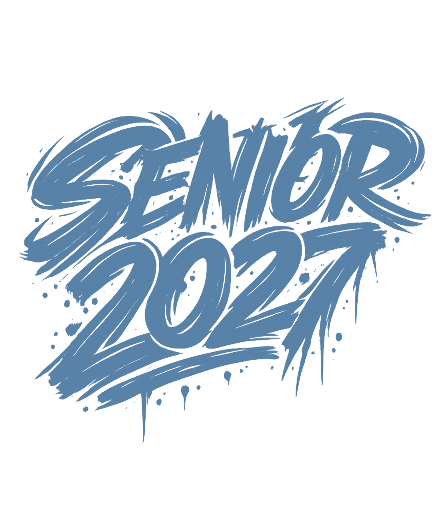 Senior 2027 Street Tag T-Shirt
