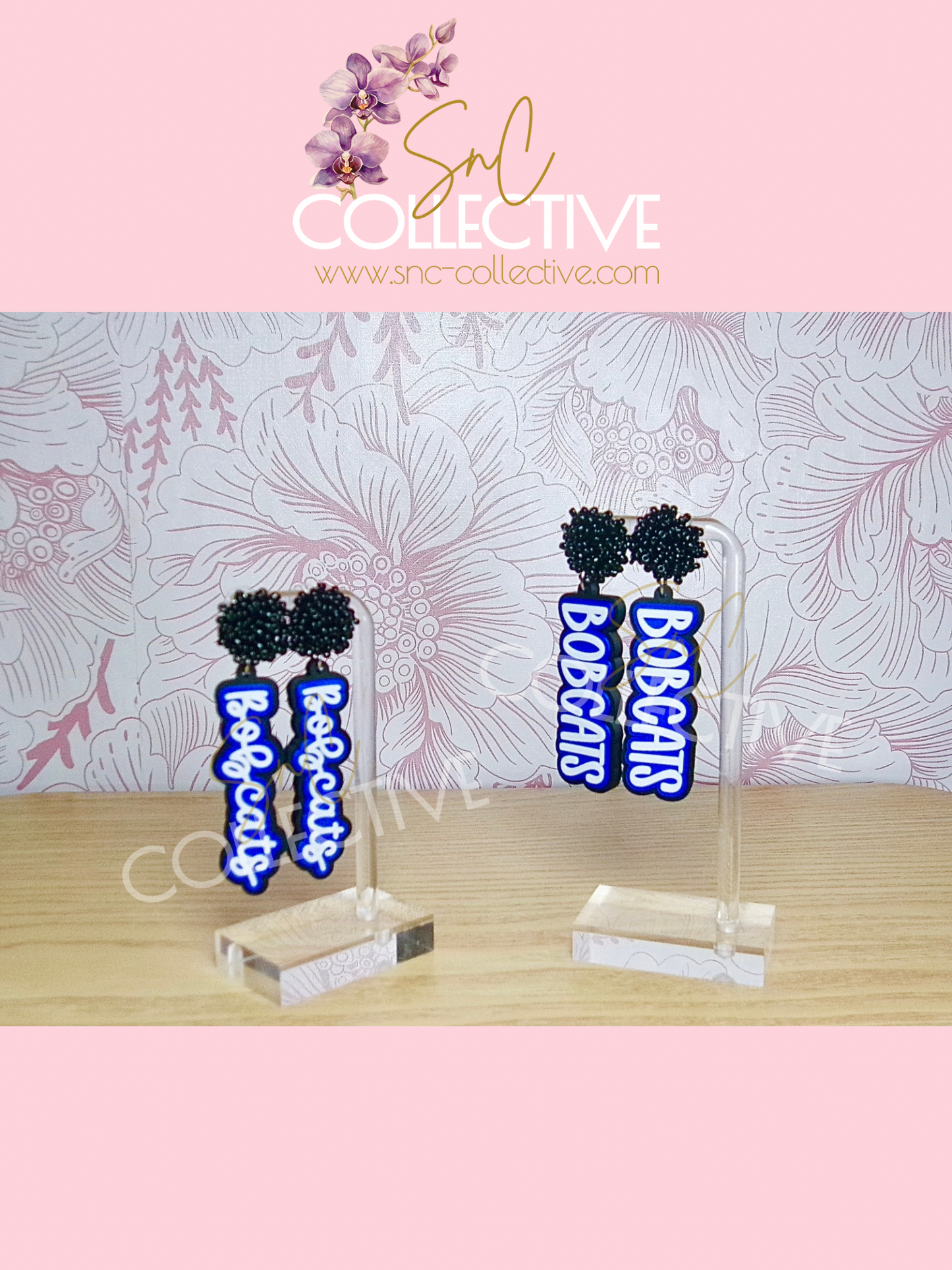 Custom School Spirit Earrings