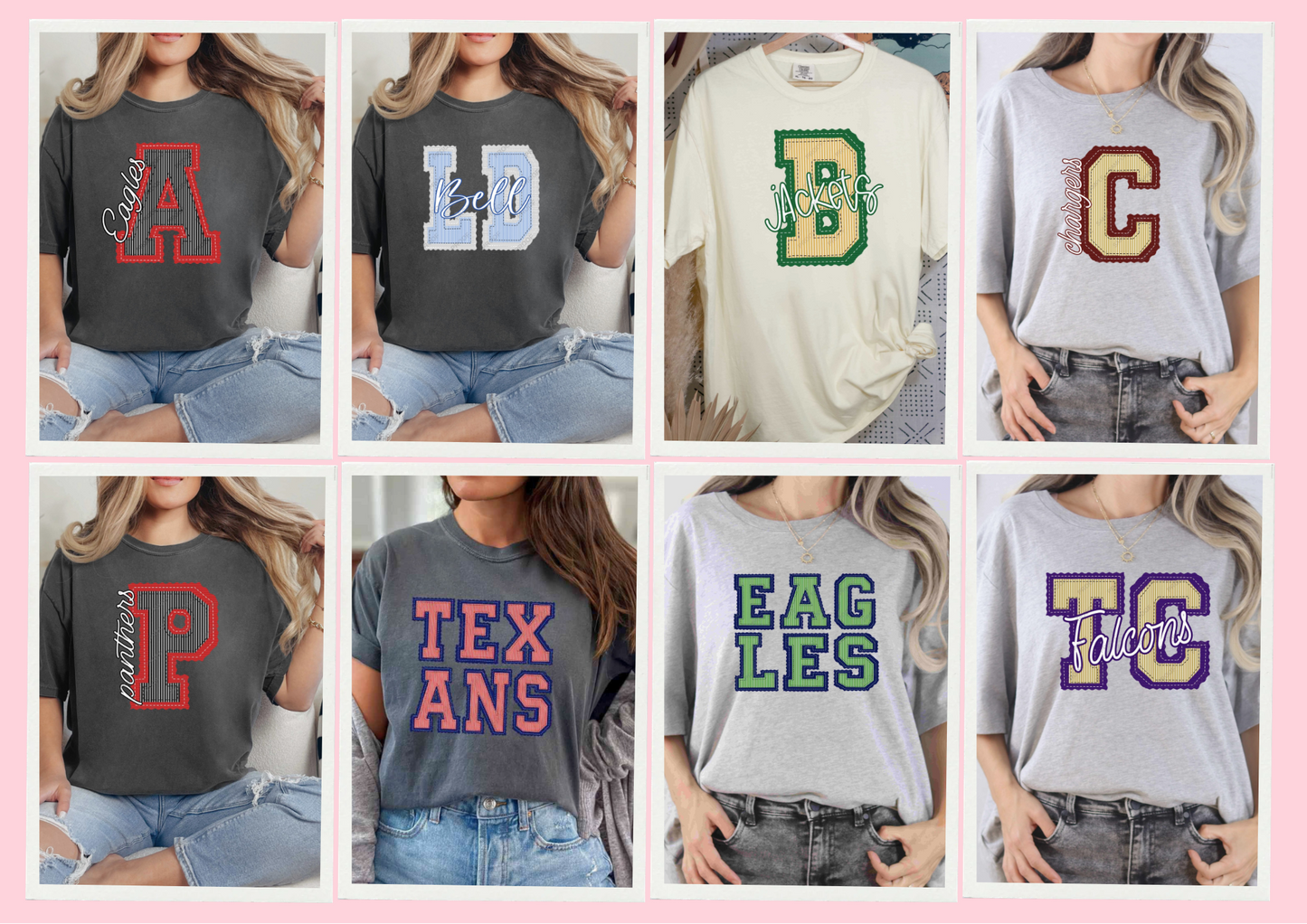 Seersucker Game Day School Spirit Tee