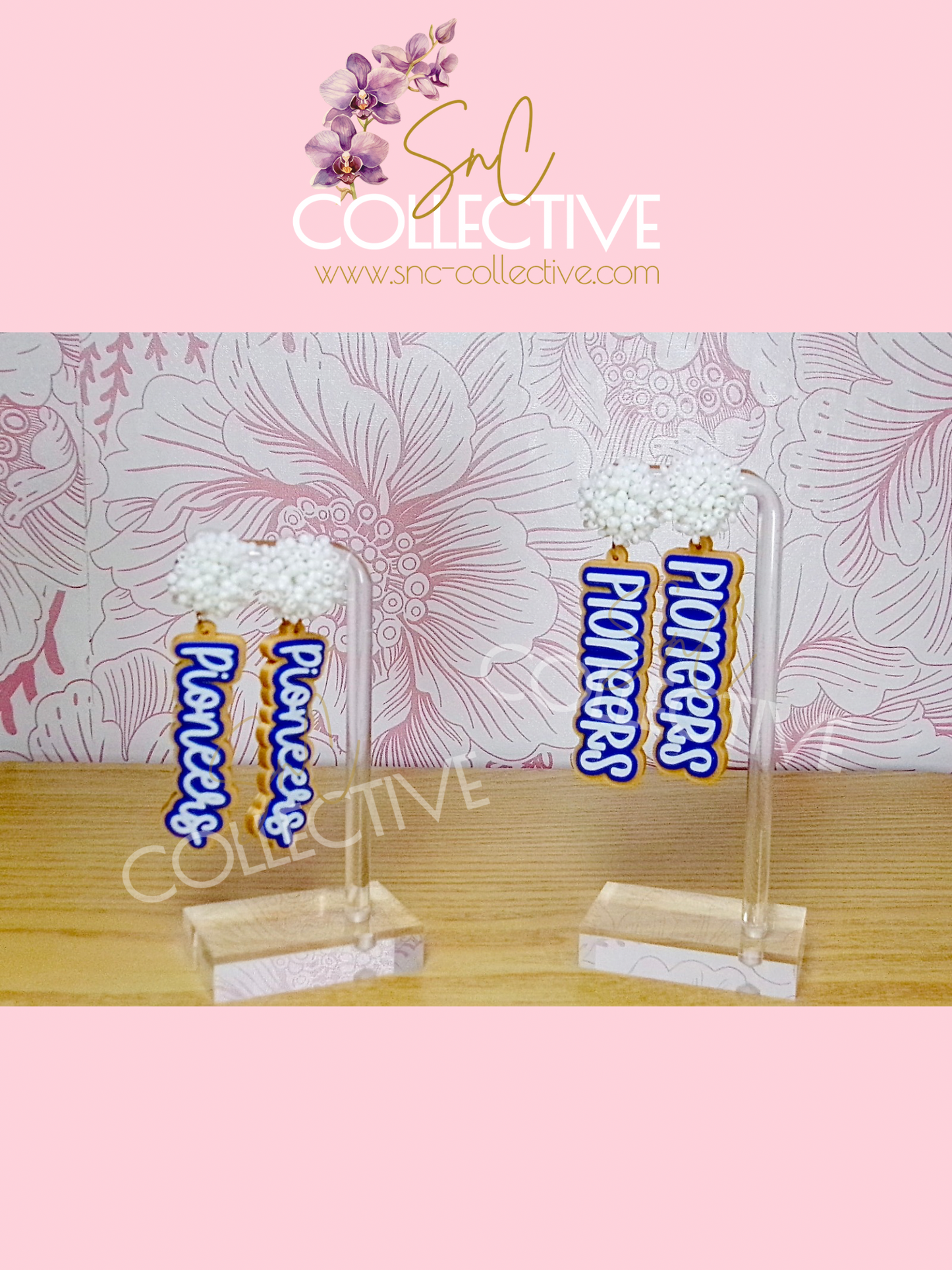 Custom School Spirit Earrings