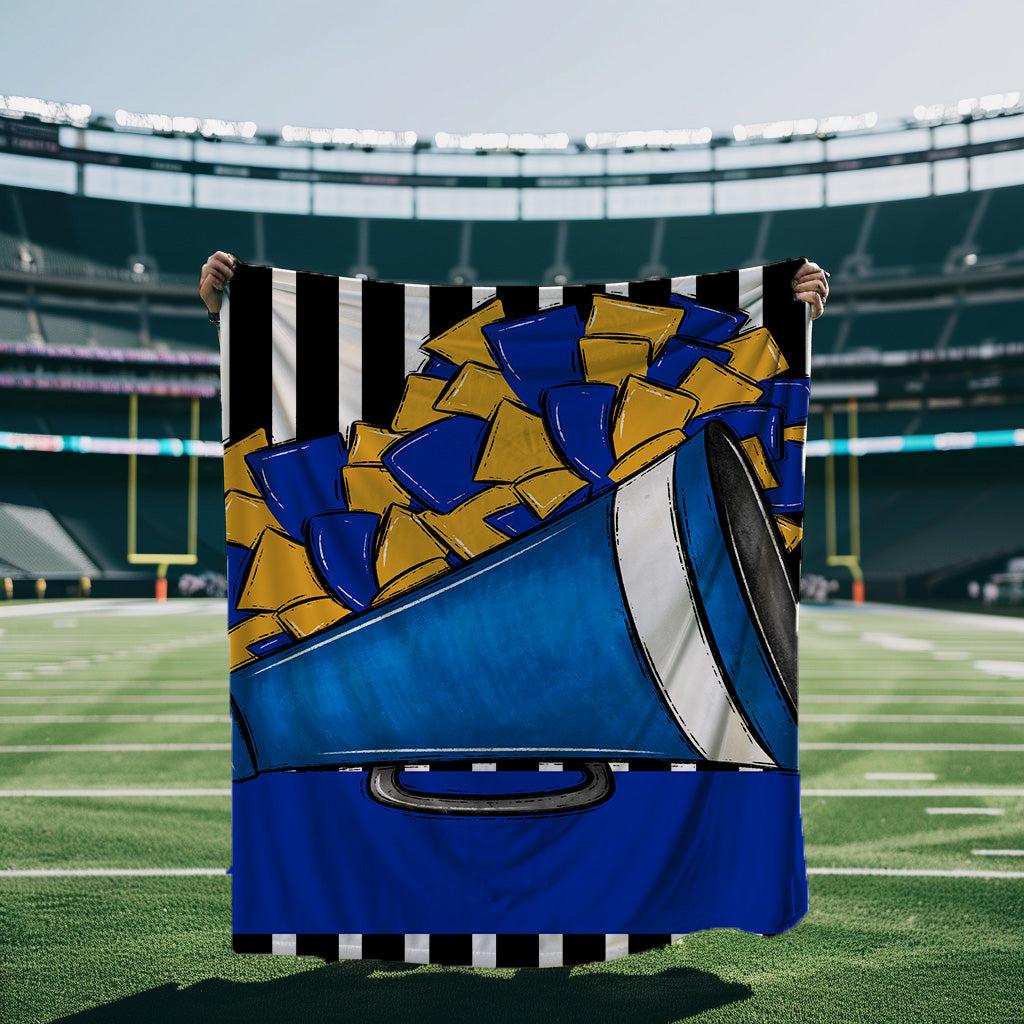 Megaphone And Poms Blanket