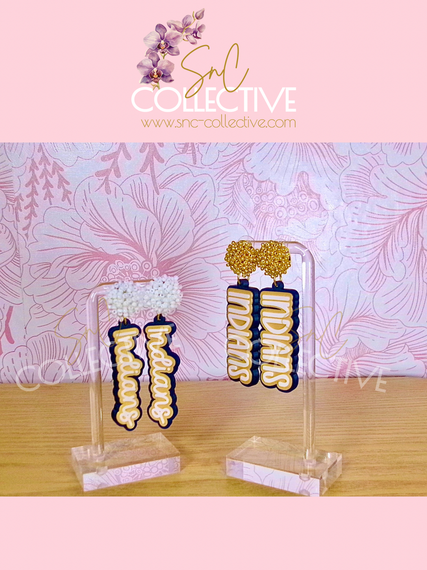 Custom School Spirit Earrings