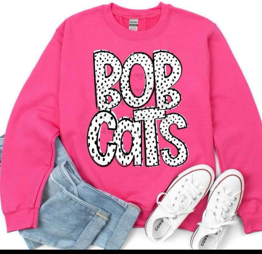 Bobcats Doodle Tee 🐾