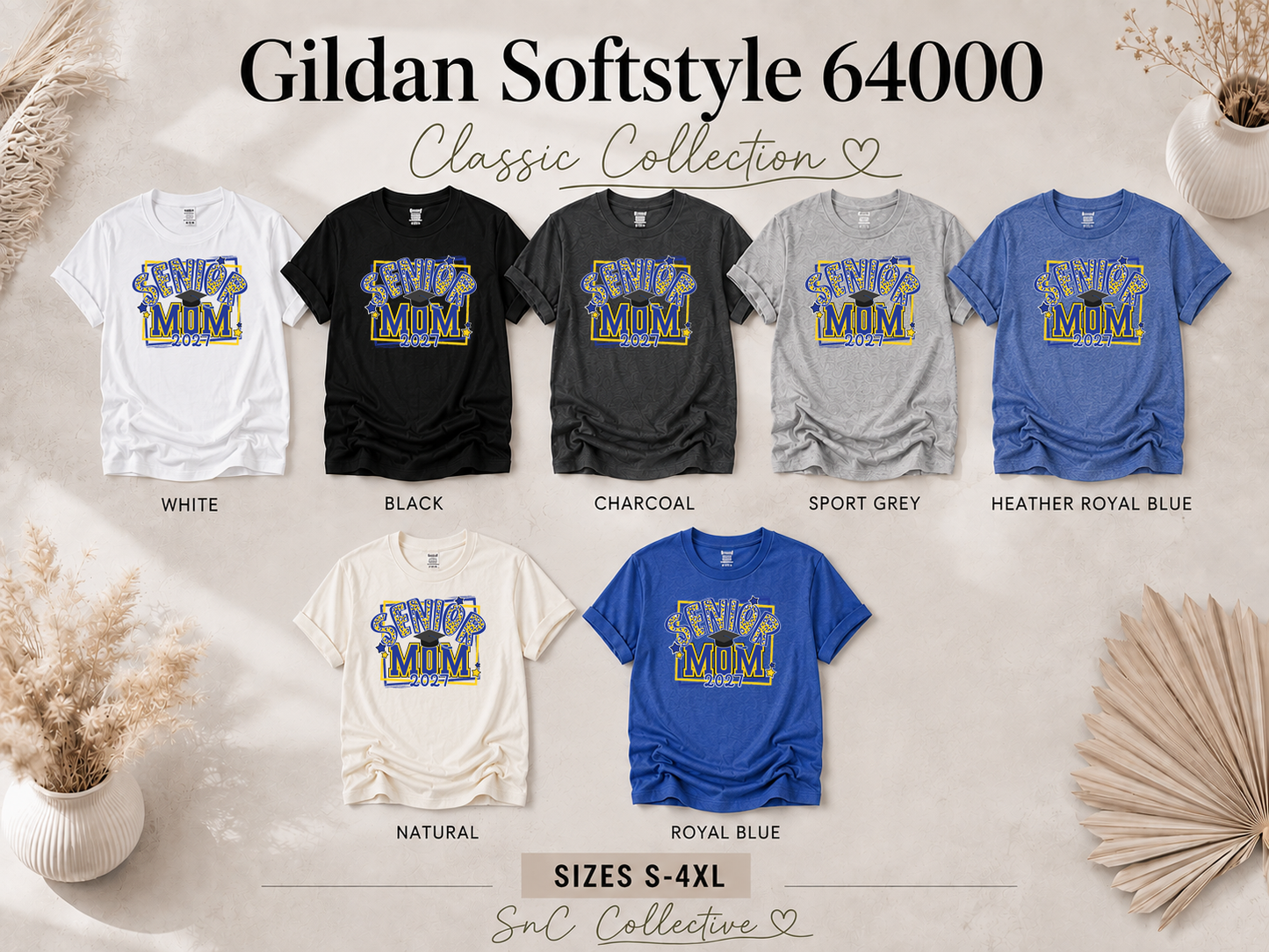 Senior Mom 2027 Spirit Tee