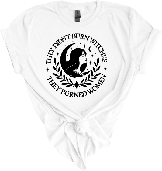 They Burned Women (White)