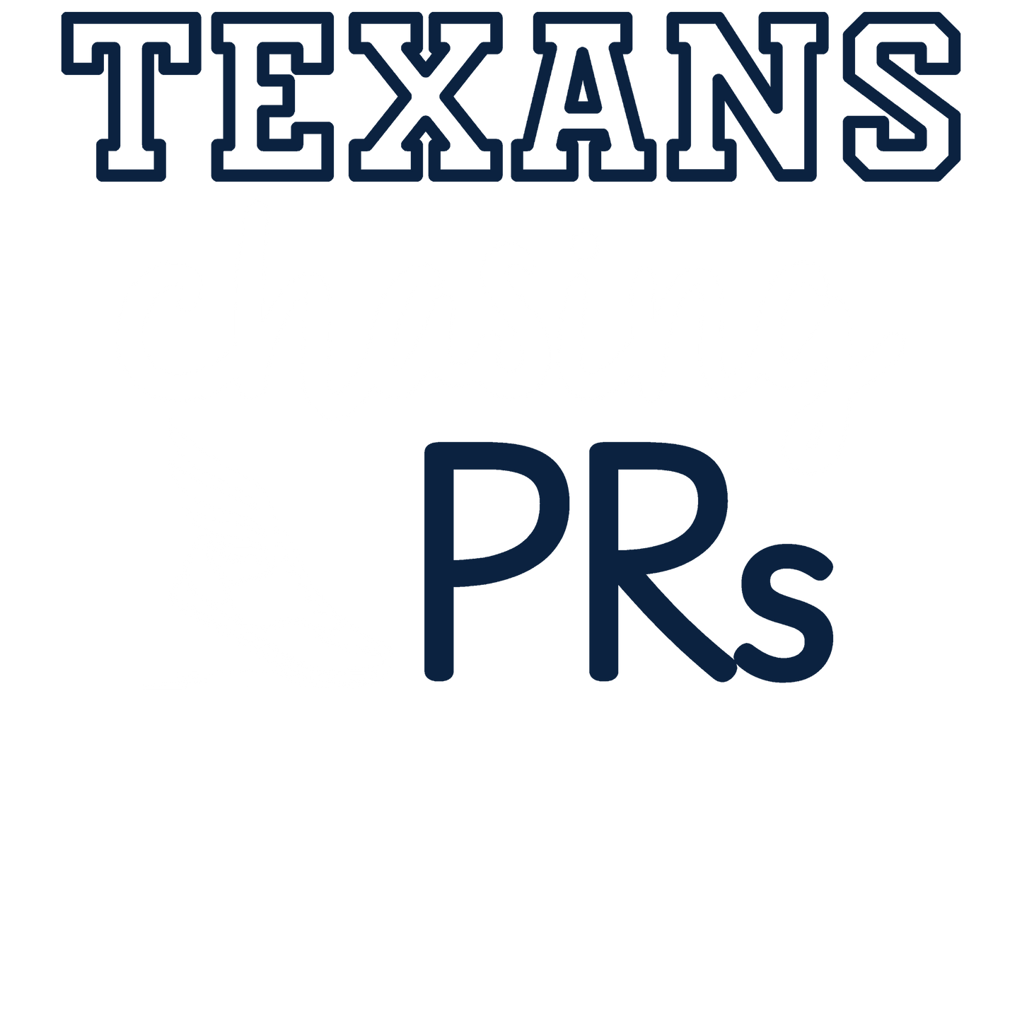 Texans Chasing PRs Crewneck | Northwest Texans