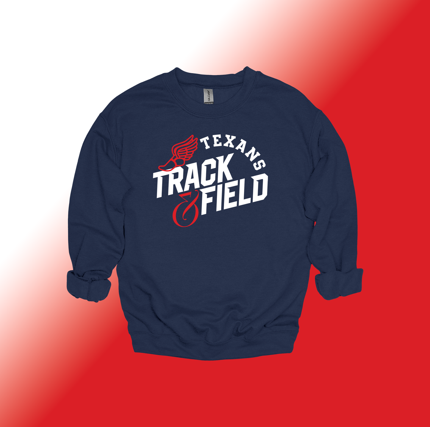 Crewneck Sweatshirt Texans Arch