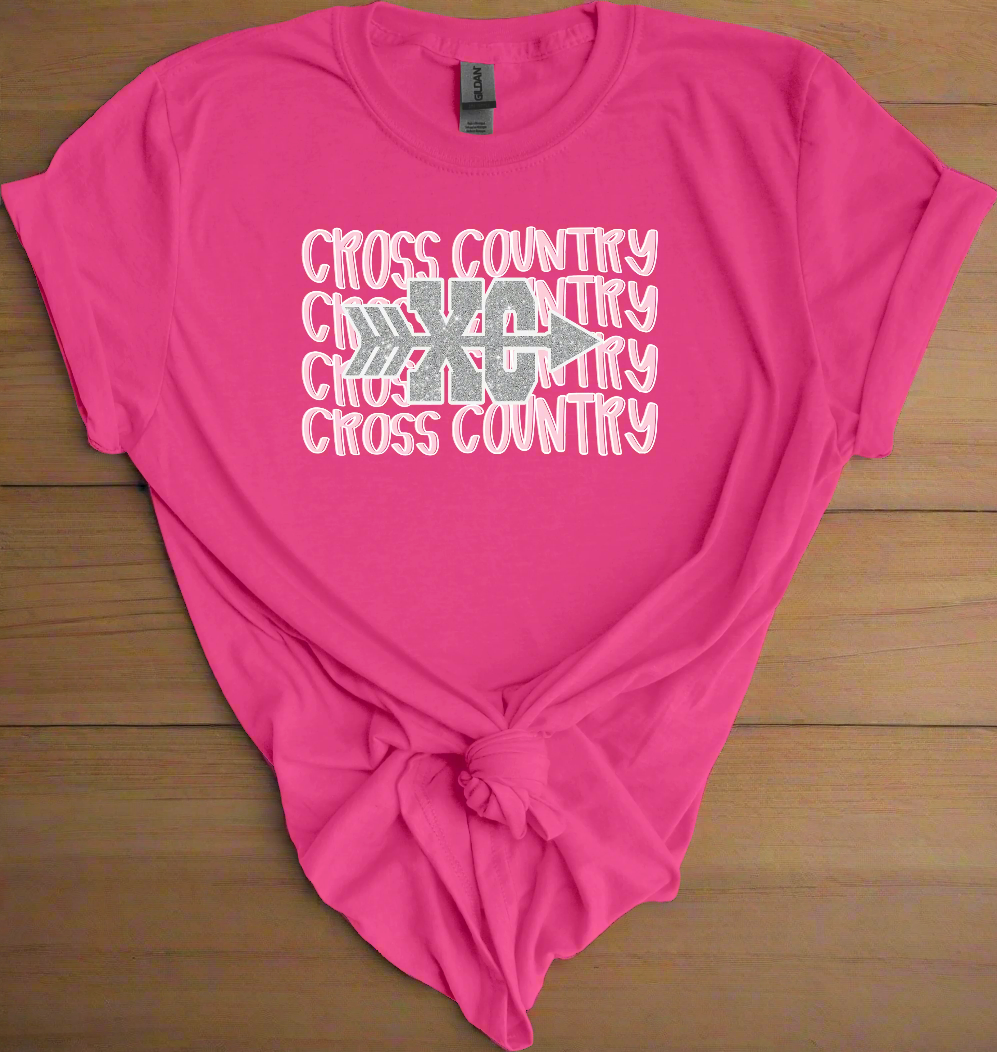 Pink Cross Country T-Shirt