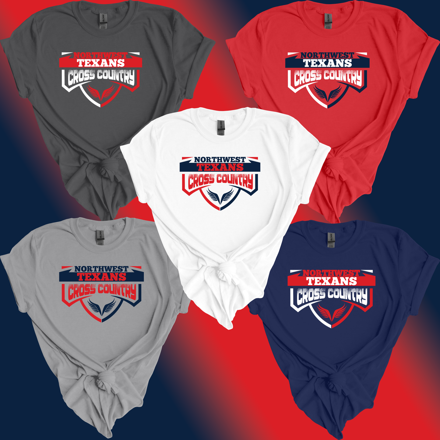 Northwest Texans | Fade T-Shirt