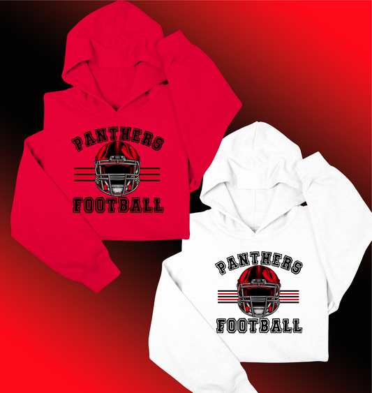 Panthers Football Helmet Hoodie