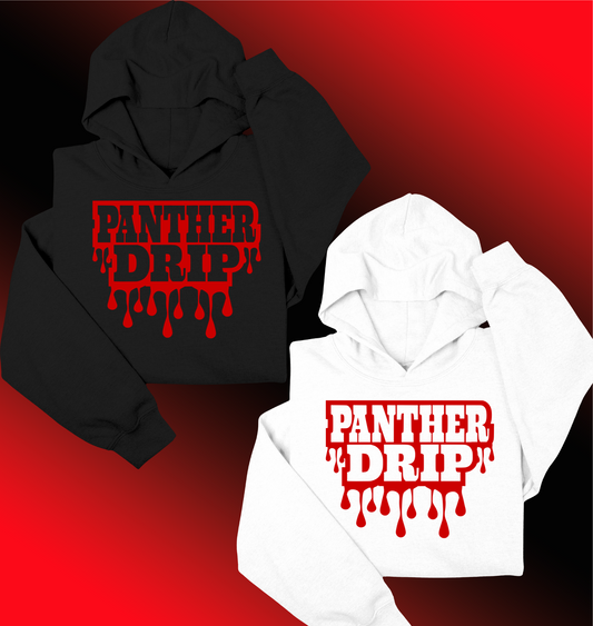 Panther Drip Hoodie (Red)