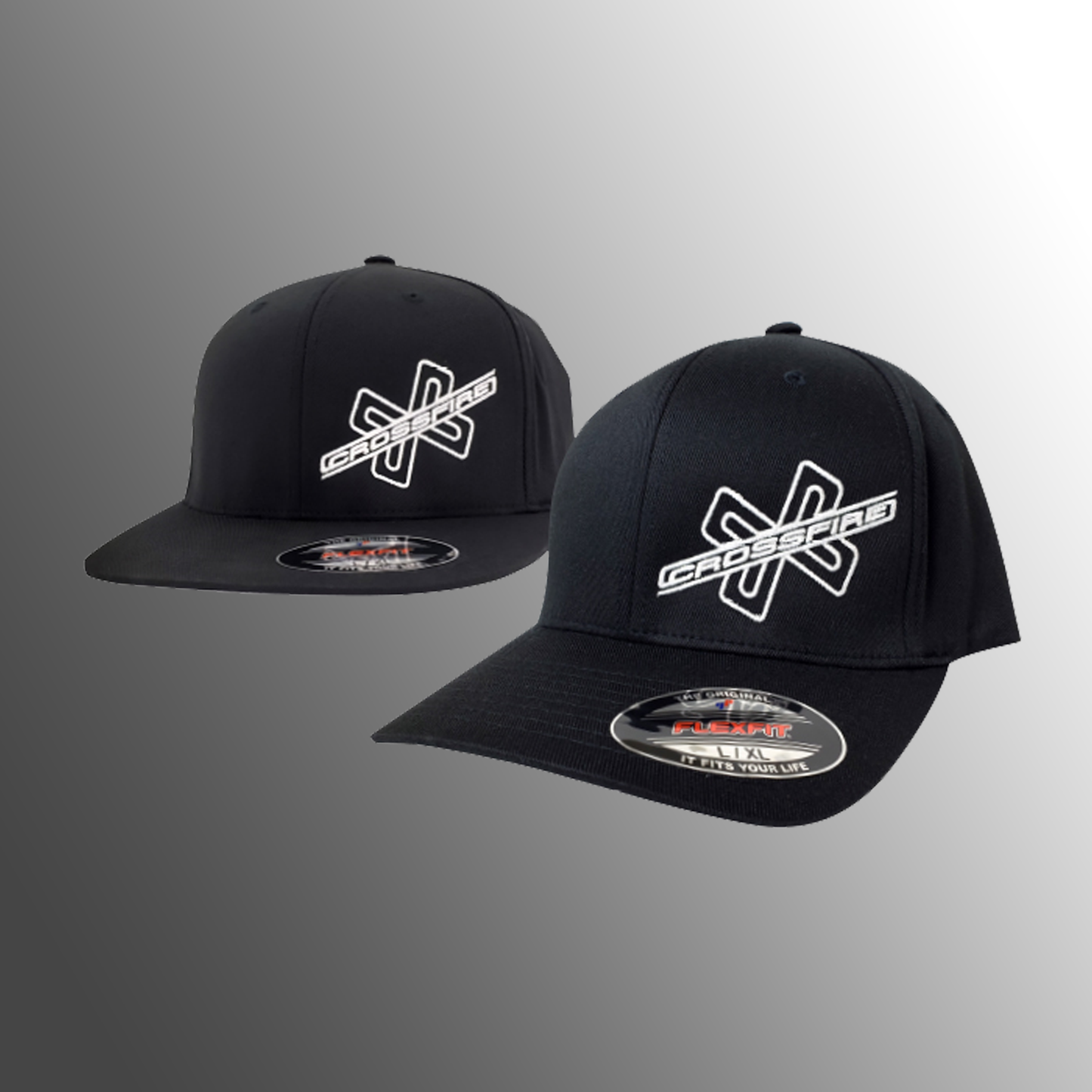 Embroidered Crossfire FlexFit Hat