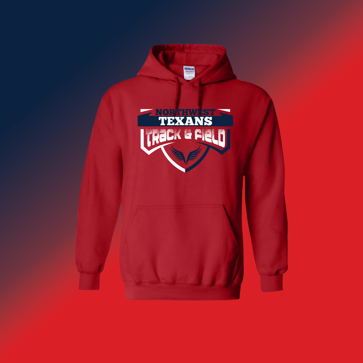 Heavy Blend Fade Hoodie
