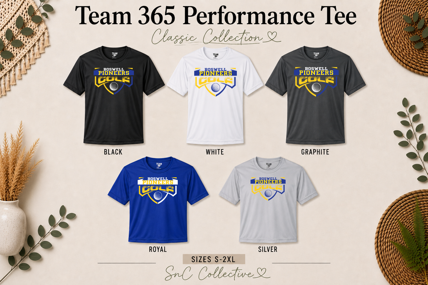 Pioneer Golf Fade Performance Tee