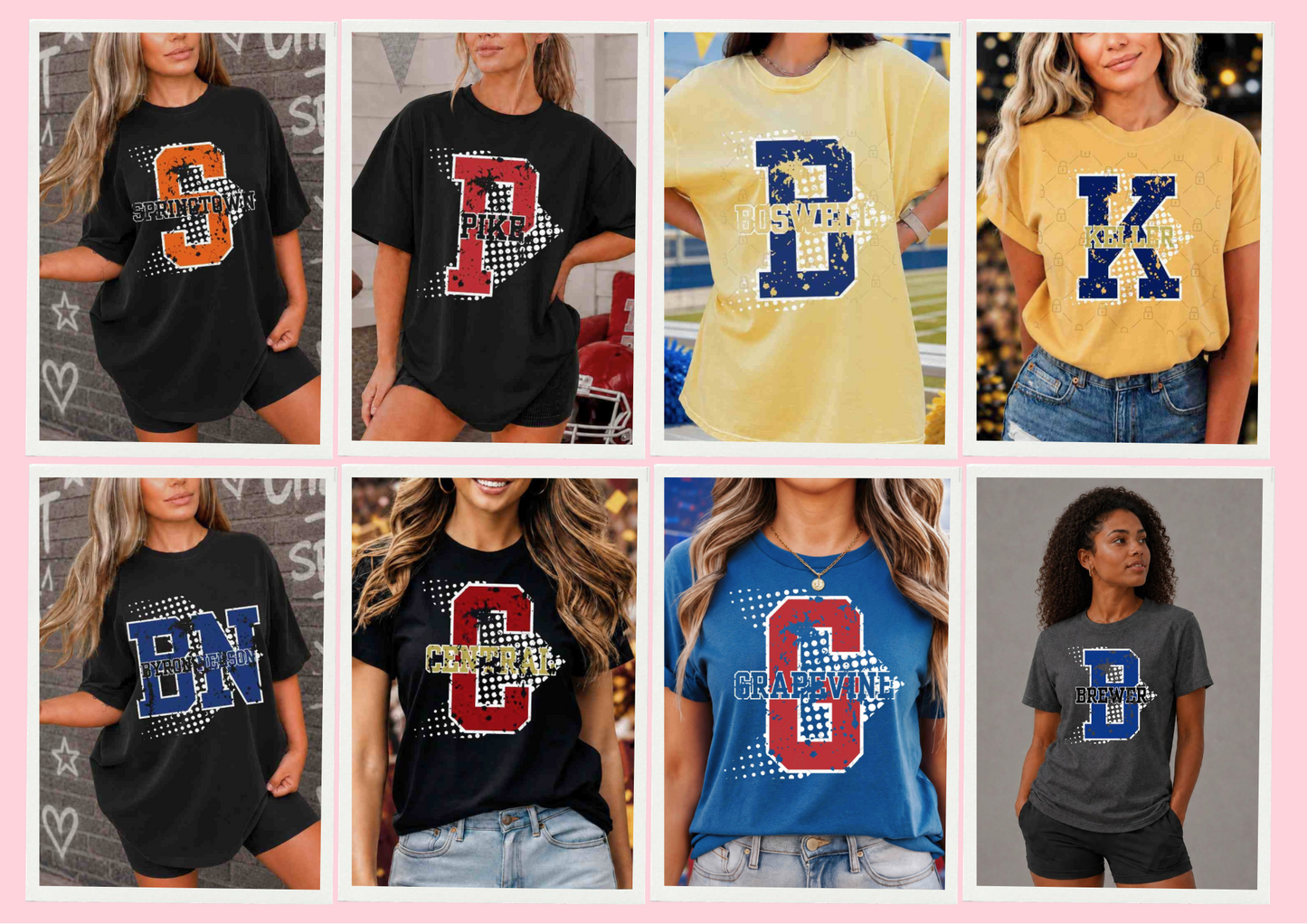 Varsity Pop Spirit Tee