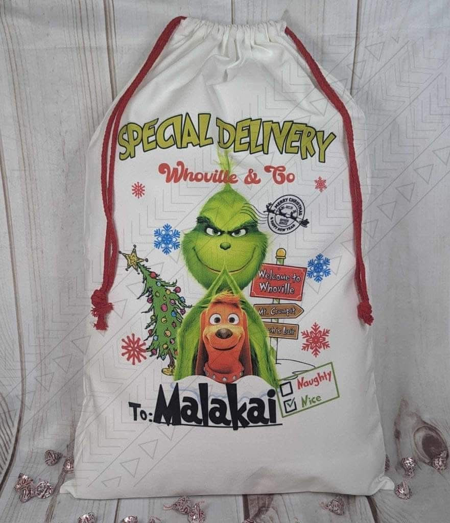 G Man Santa Sack