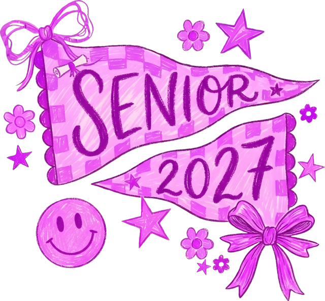 Senior 2027 | Pennant Spirit Tee