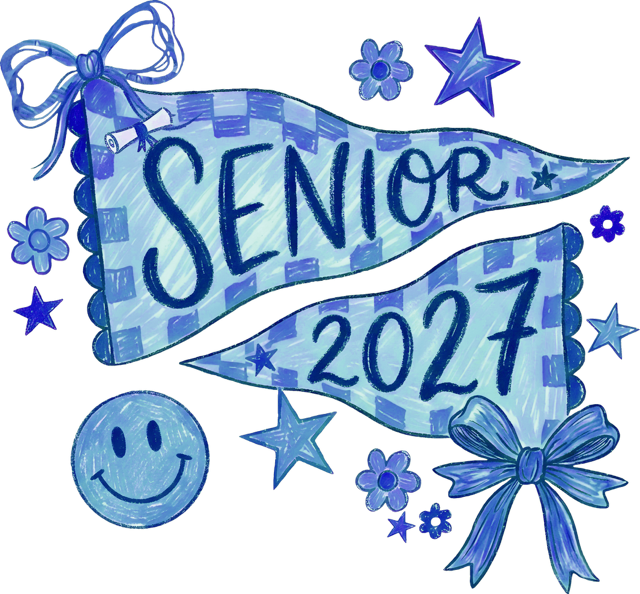 Senior 2027 | Pennant Spirit Tee