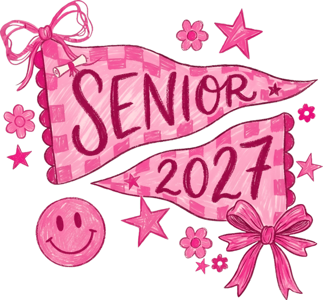 Senior 2027 | Pennant Spirit Tee