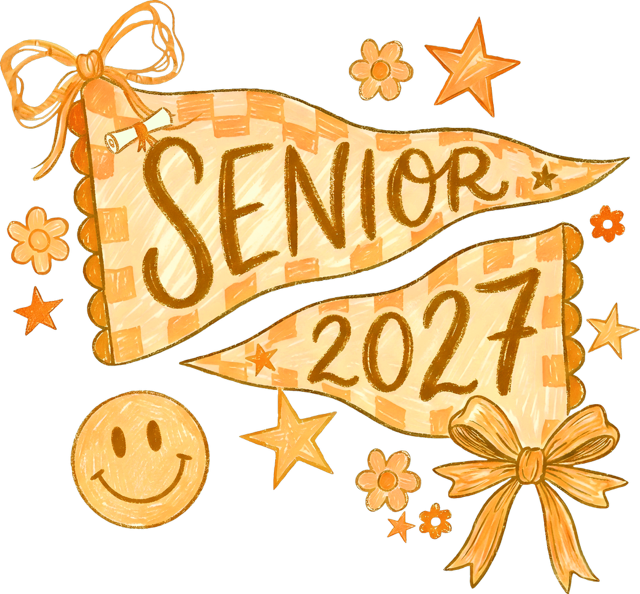 Senior 2027 | Pennant Spirit Tee