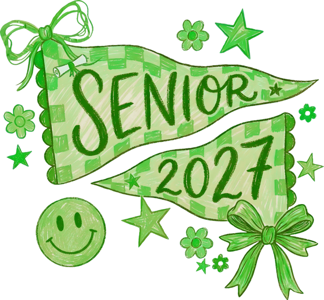 Senior 2027 | Pennant Spirit Tee