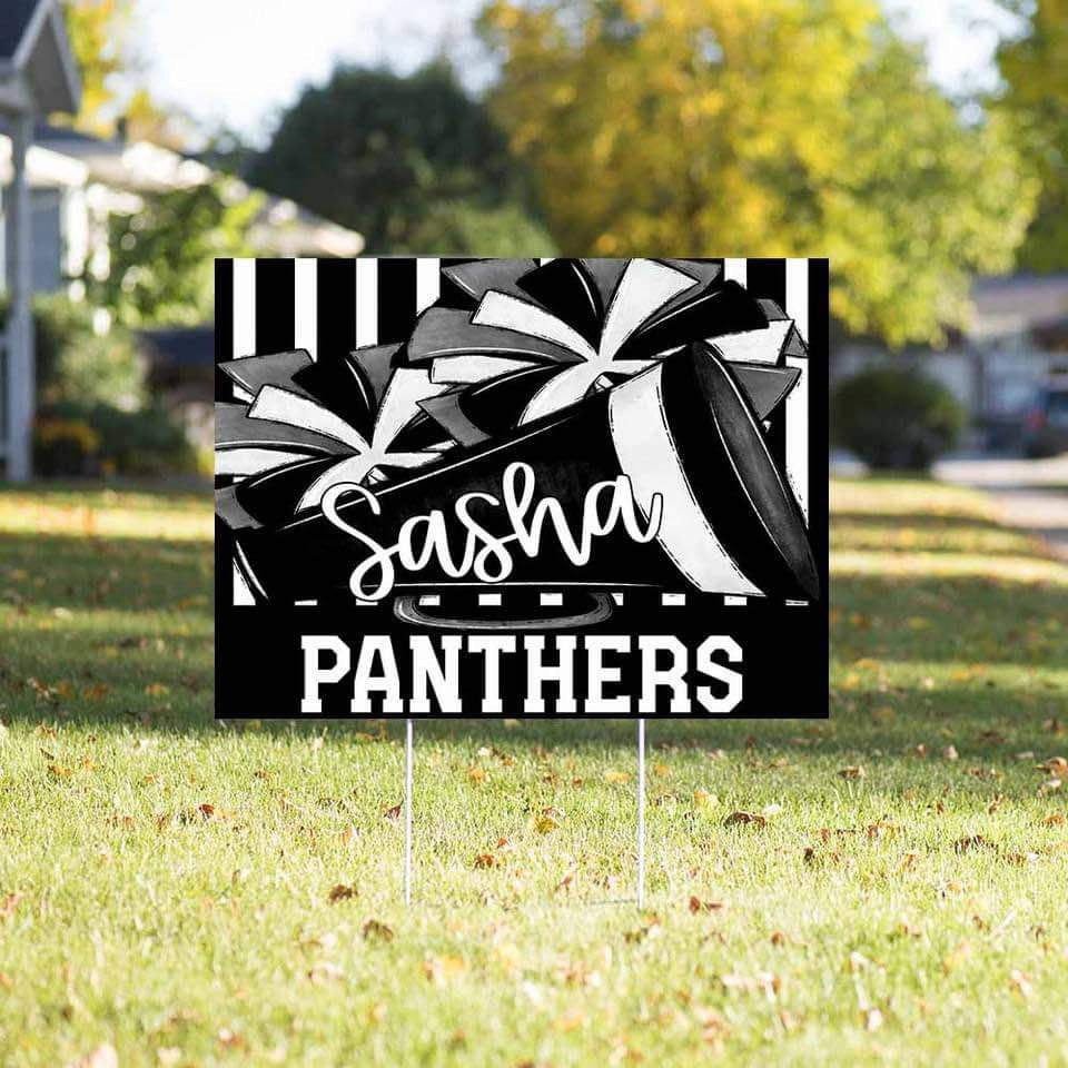 Cheer Yard Signs
