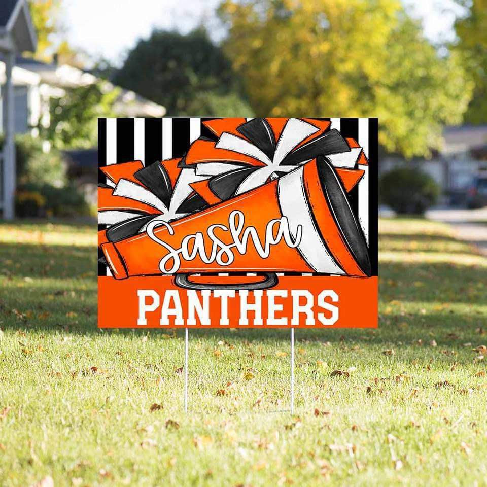 Cheer Yard Signs