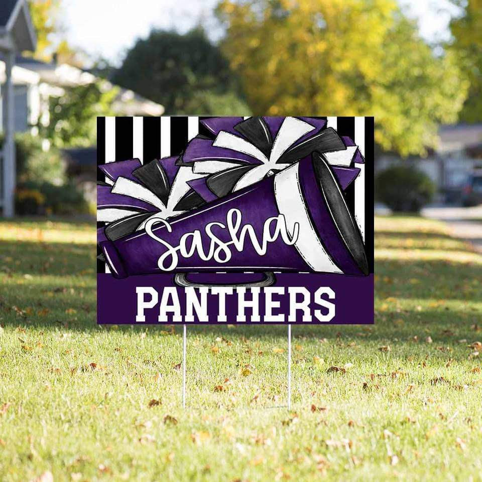 Cheer Yard Signs