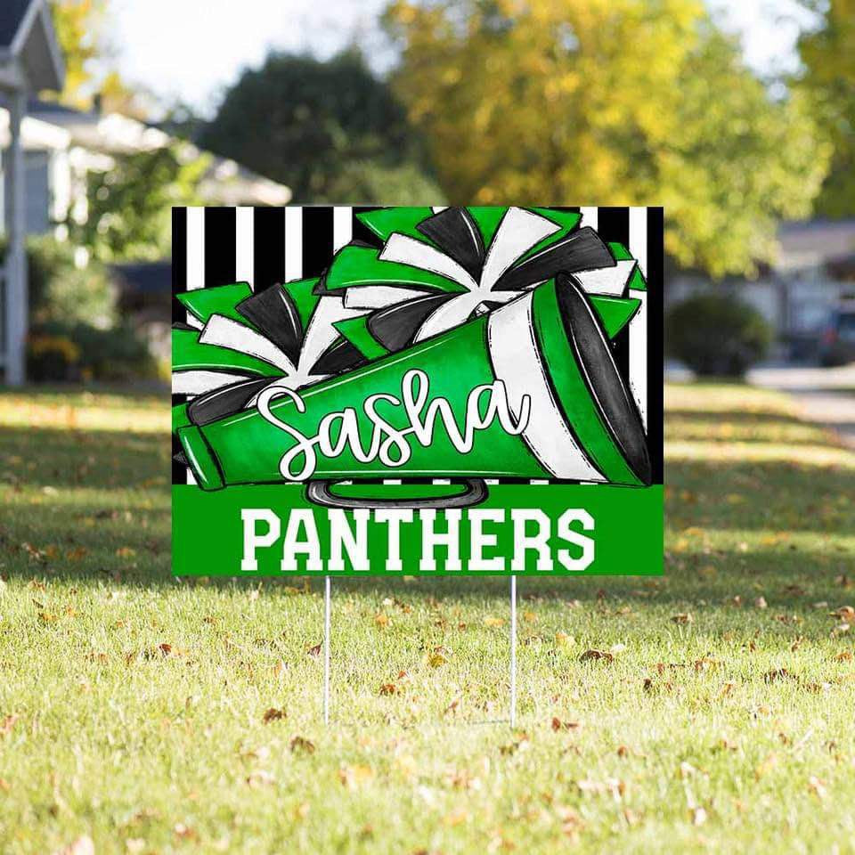 Cheer Yard Signs