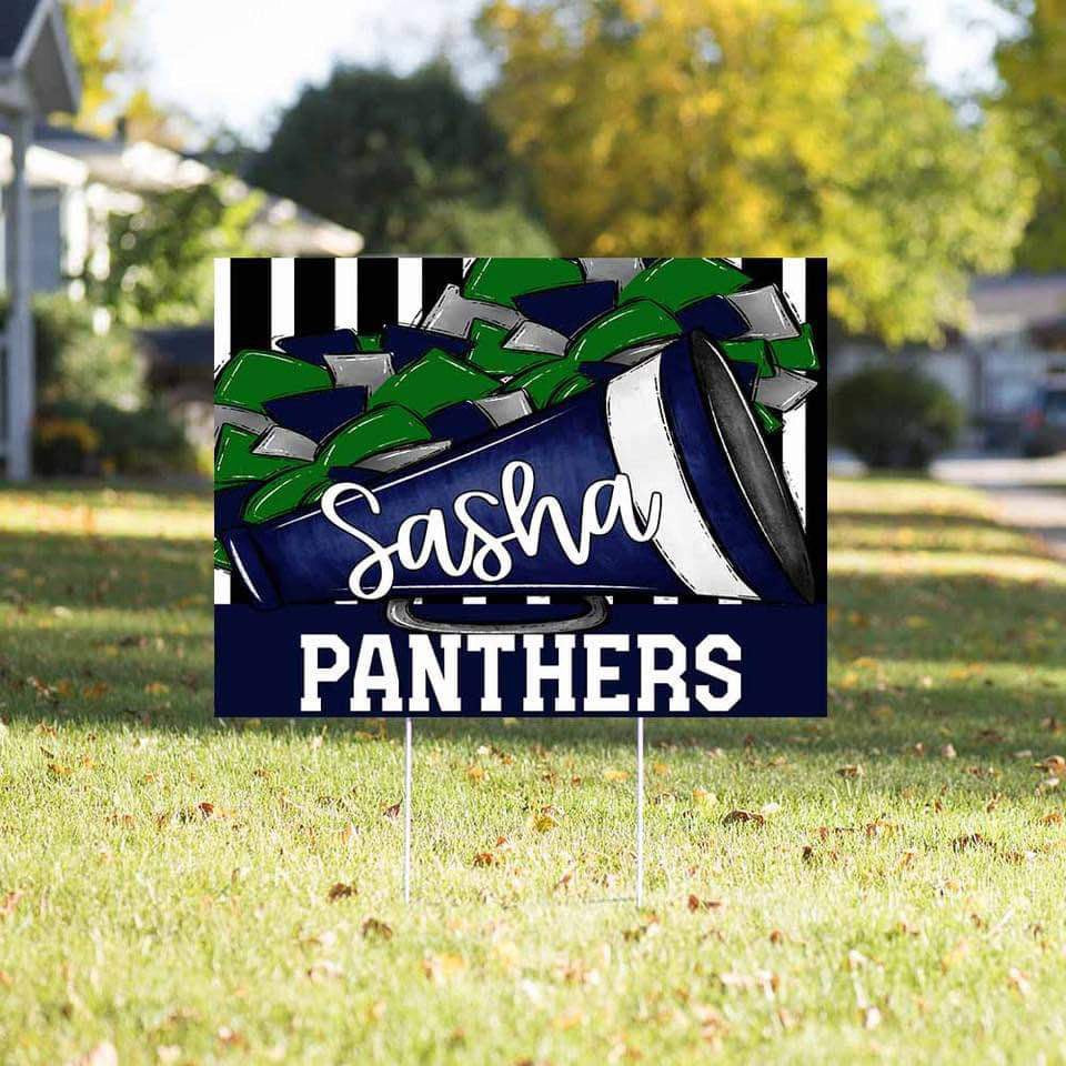 Cheer Yard Signs