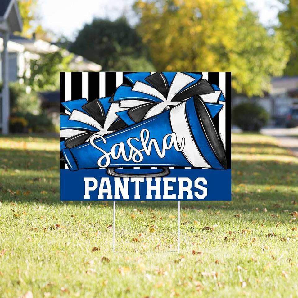 Cheer Yard Signs