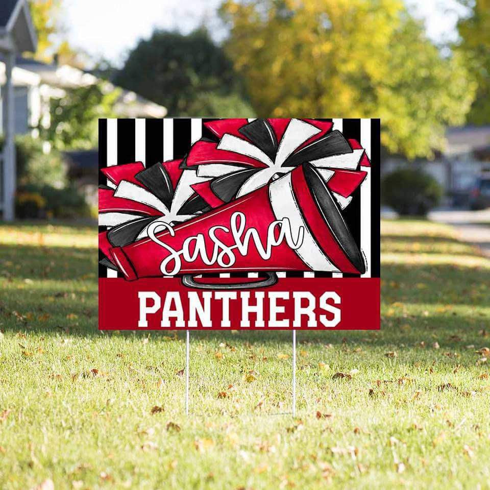 Cheer Yard Signs