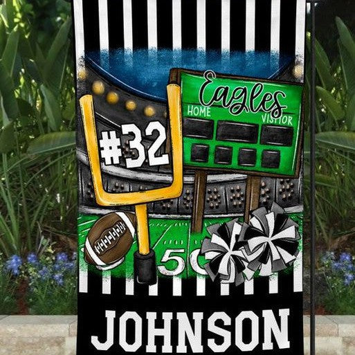 Football Garden Flag