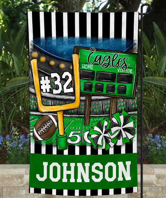 Football Garden Flag