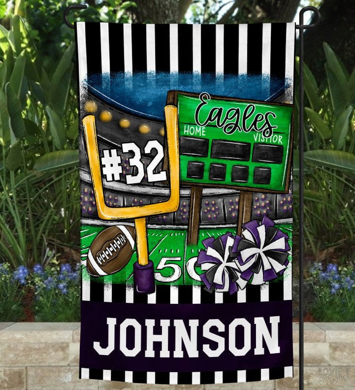 Football Garden Flag