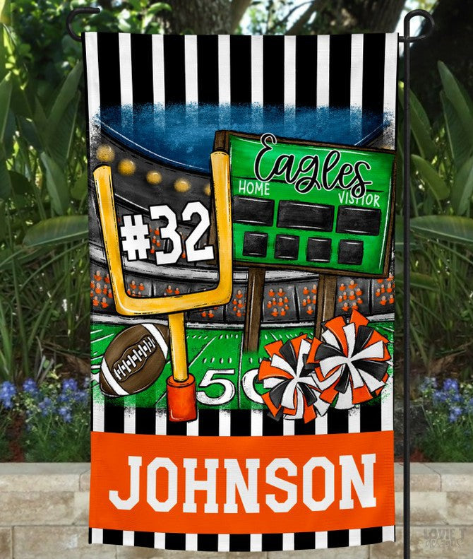 Football Garden Flag