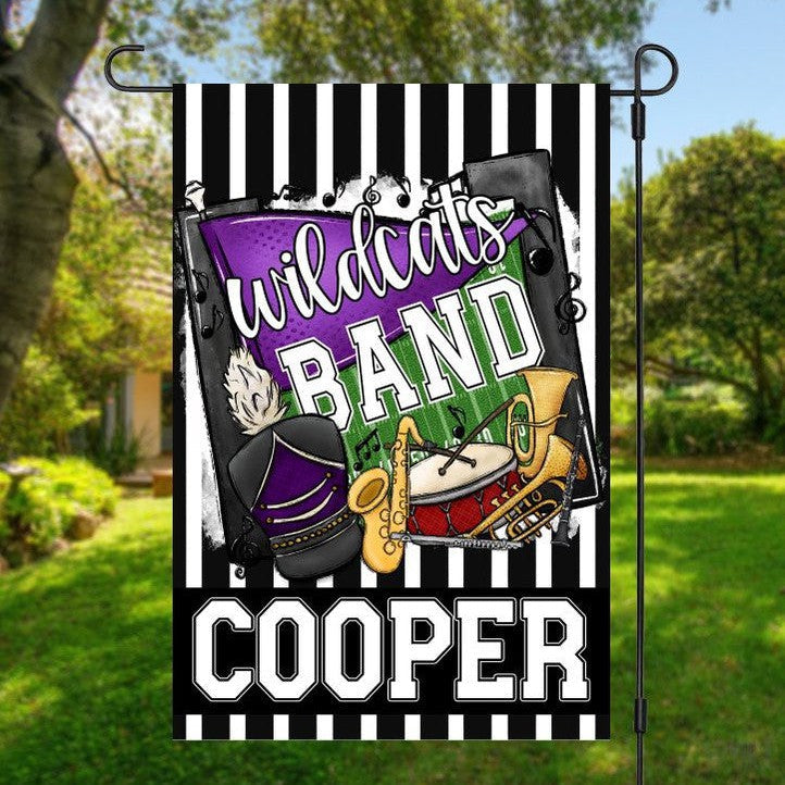 Band Garden Flag