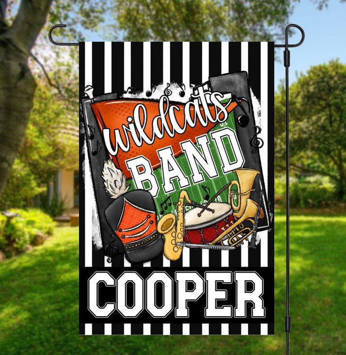 Band Garden Flag