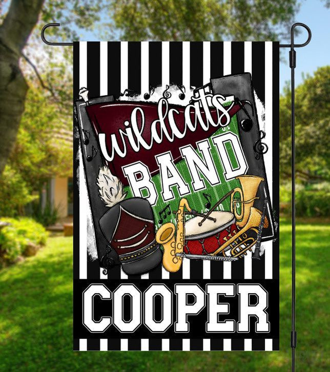 Band Garden Flag